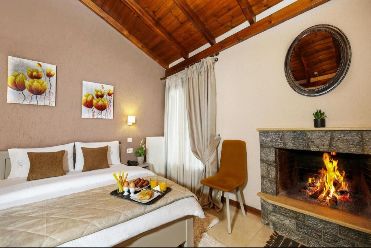 Asimina Guesthouse, Eptalofos Parnassos Eksteriør bilde